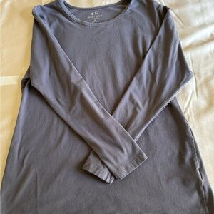 White Cross long sleeved tee shirt